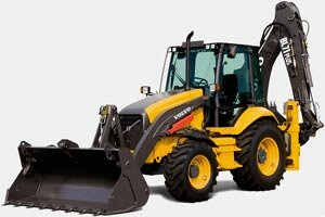 Экскаватор-погрузчик volvo-71b